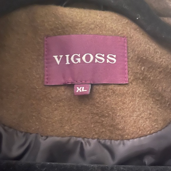 Vigoss Women's Black and Khaki Jacket - Picture 2 of 3